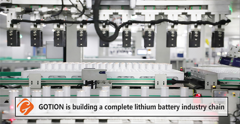 GOTION is building a complete lithium battery industry chain