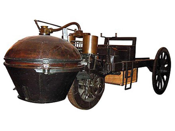 Heavy and bulky steam car