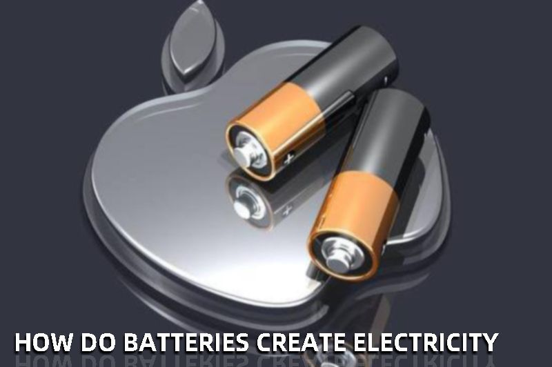 How do batteries create electricity