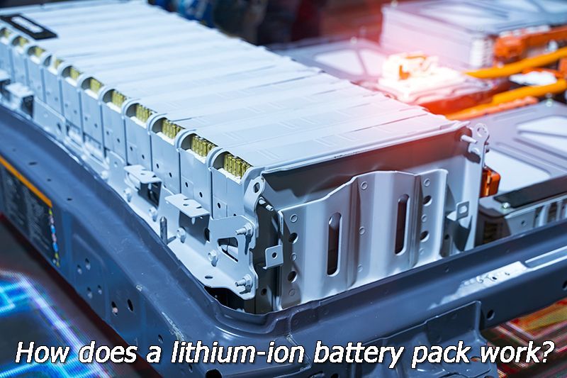 How does a lithium-ion battery pack work