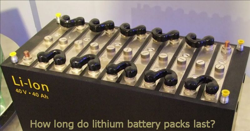 How long do lithium battery packs last