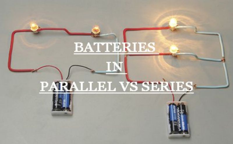 How to tell batteries in parallel vs series - where the differences and which is better