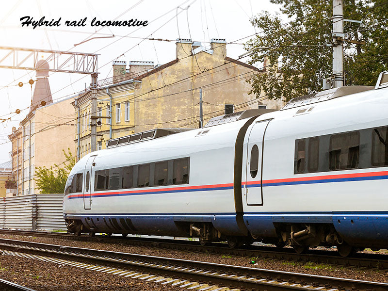 Hybrid rail locomotive