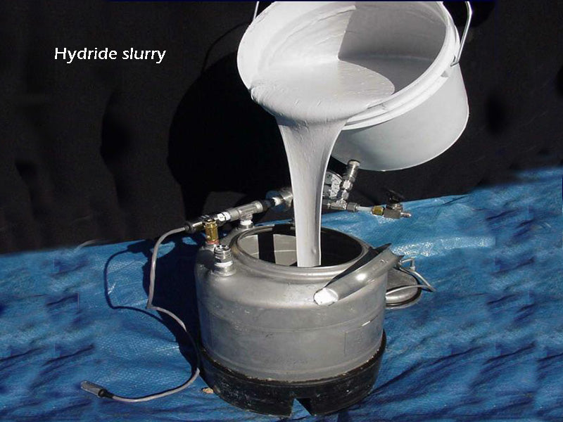 Hydride slurry