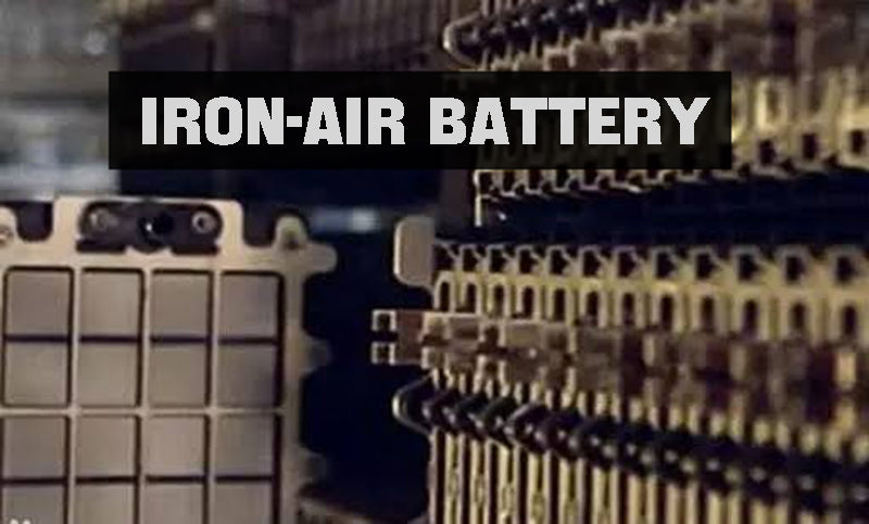 Iron-air battery