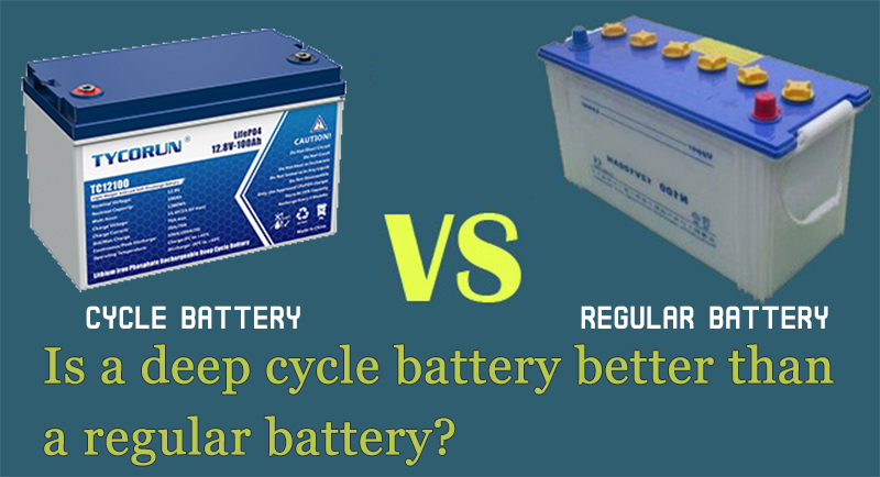 Is a deep cycle battery better than a regular battery