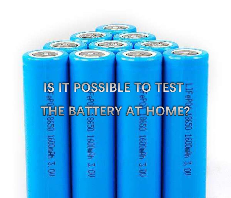 Is it possible to test the battery at home