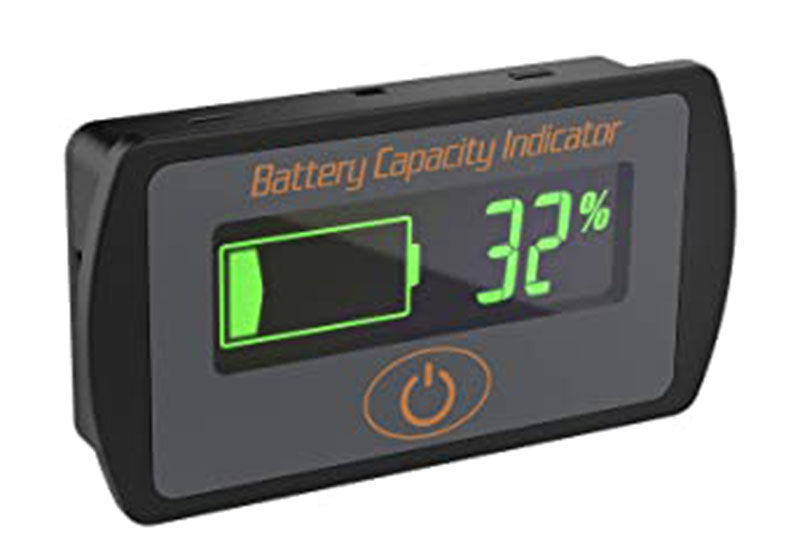 Lead-acid battery control panel with SOC metering function
