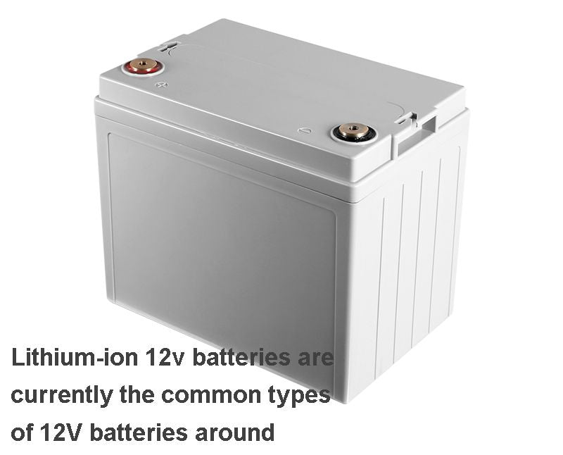 Lithium-ion 12v batteries are currently the common types of 12V batteries around