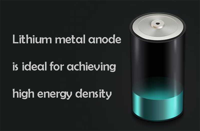 Lithium metal anode is ideal for achieving high energy density