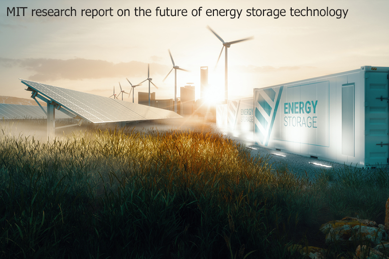 MIT research report about the future of energy storage technology