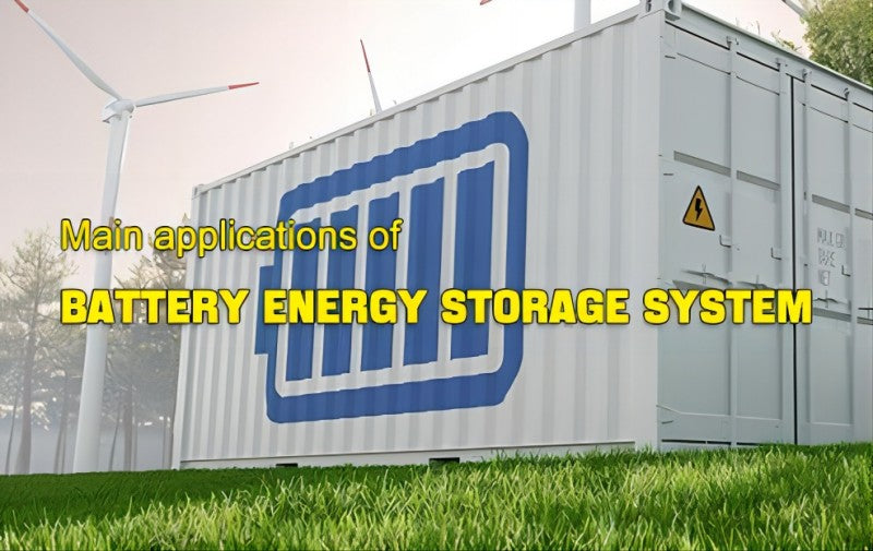 Main applications of battery energy storage systems