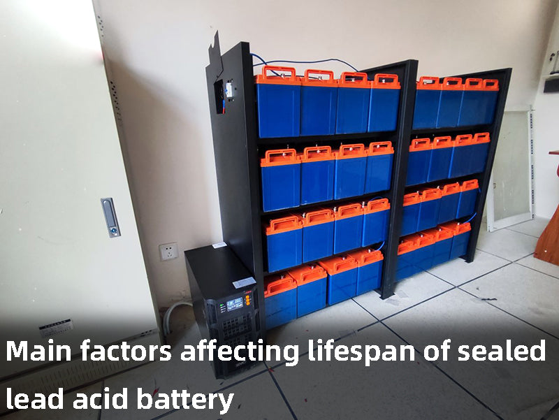 Main factors affecting lifespan of sealed lead acid battery