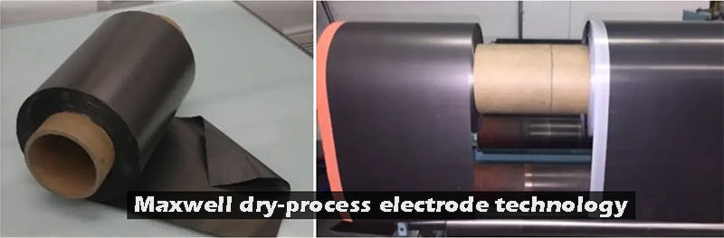 Maxwell dry-process electrode technology