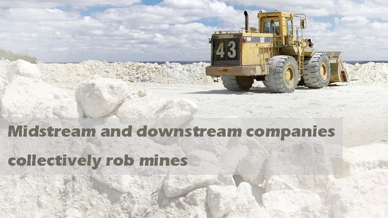 Midstream and downstream companies collectively rob mines