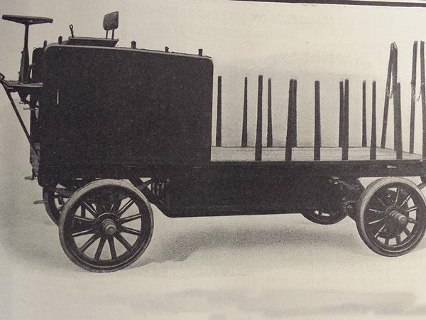 Morris & Salom Electric Bus & Truck Company's transporter