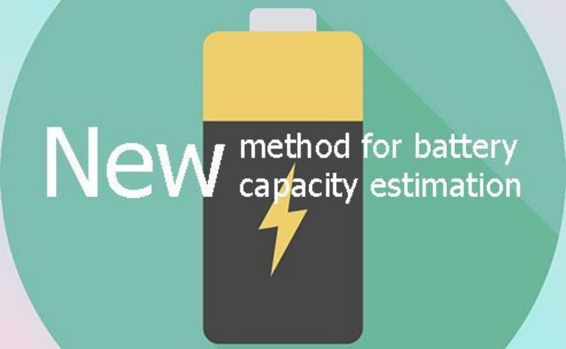 New battery capacity estimation method