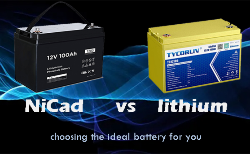 NiCad vs lithium - choosing the best