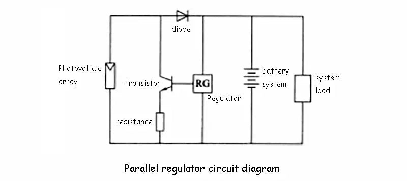 Parallel regulator circuit diagram