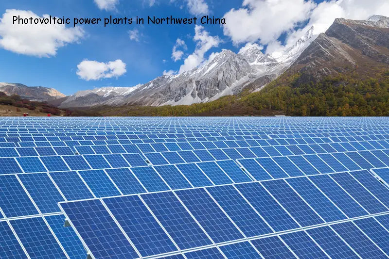 Photovoltaic power plants in Northwest China