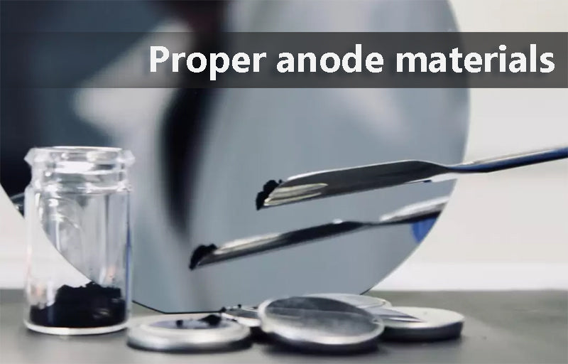 Proper anode materials