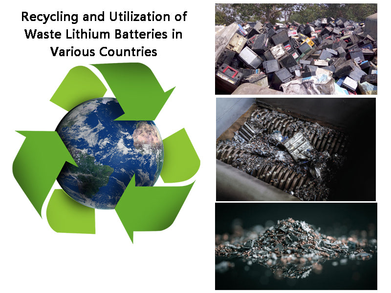Recycling and Utilization Practices of Waste Lithium Batteries in Various Countries