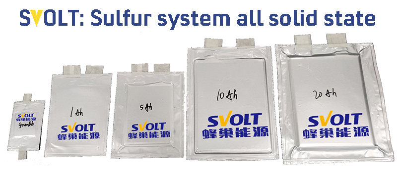 SVOLT Sulfur system all solid state