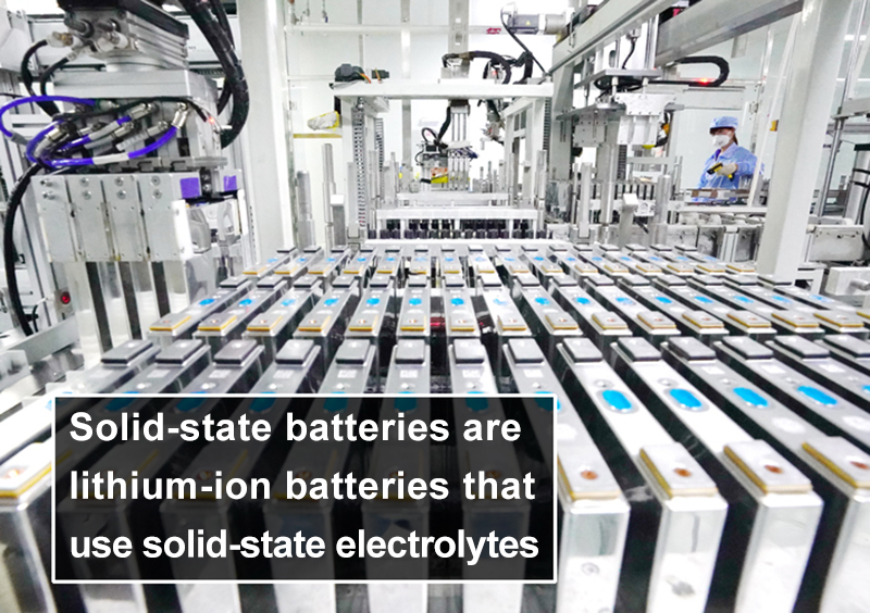 Solid-state batteries are lithium-ion batteries that use solid-state electrolytes