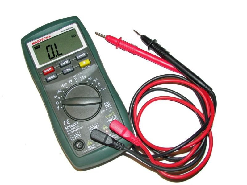 The best way to measure your Li-ion battery voltage is by using a multimeter