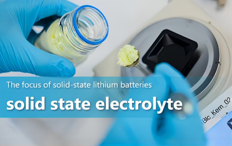 The focus of solid-state lithium batteries - solid state electrolytes