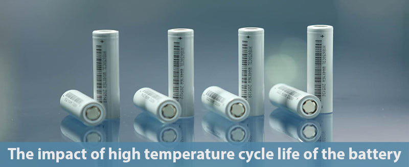The impact of high temperature cycle life of the battery