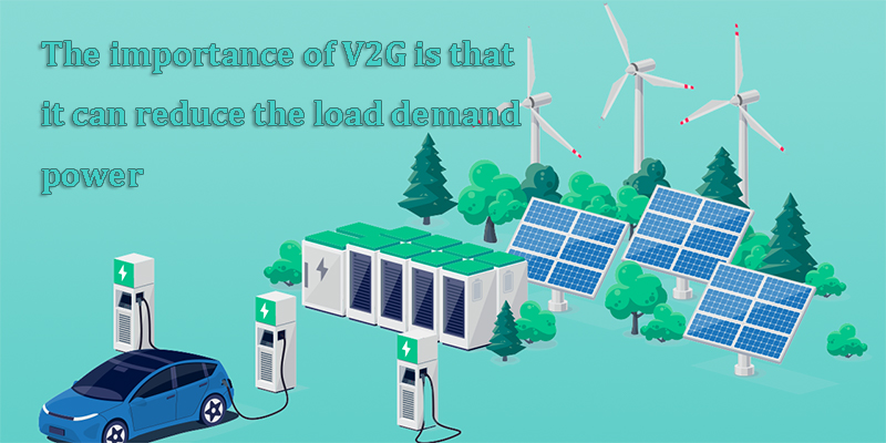 The importance of V2G is that it can reduce the load demand power
