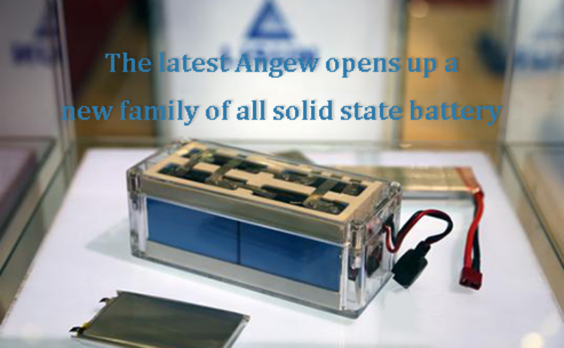 The latest Angew published a new family of all solid state battery