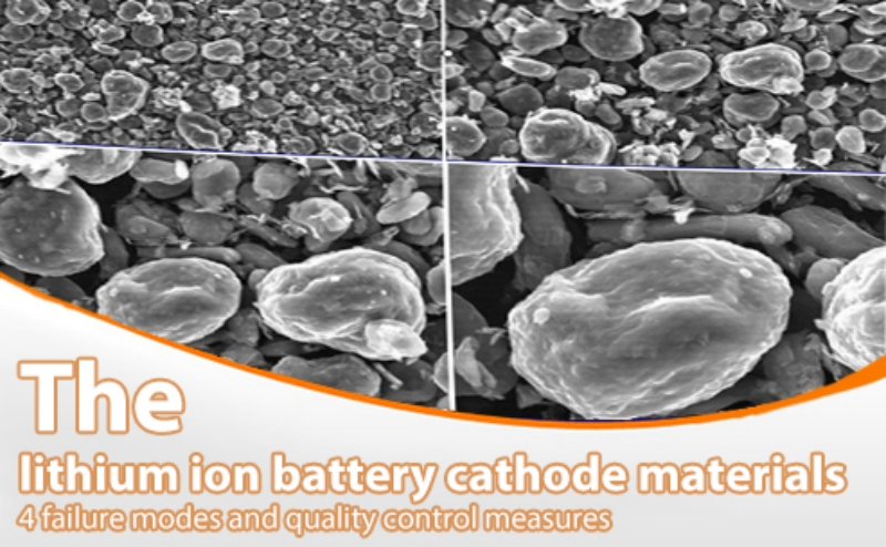 The lithium ion battery cathode materials - 4 failure modes