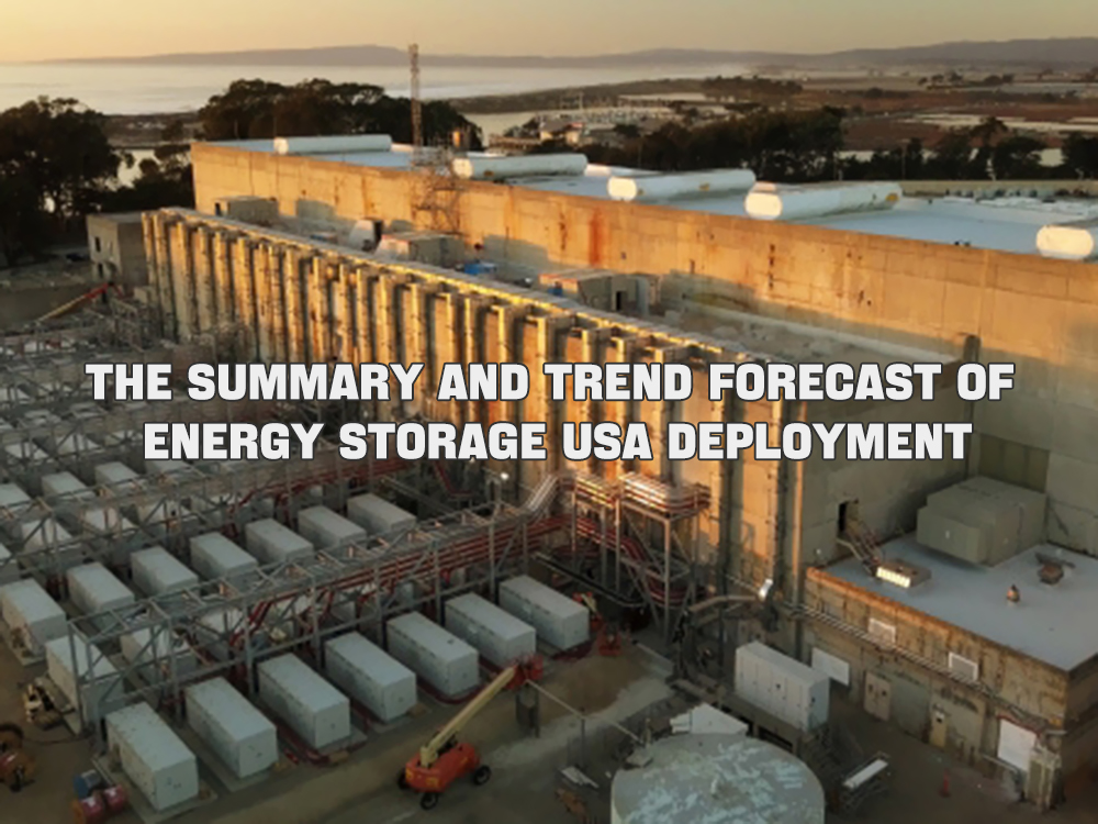The summary and trend forecast of energy storage USA