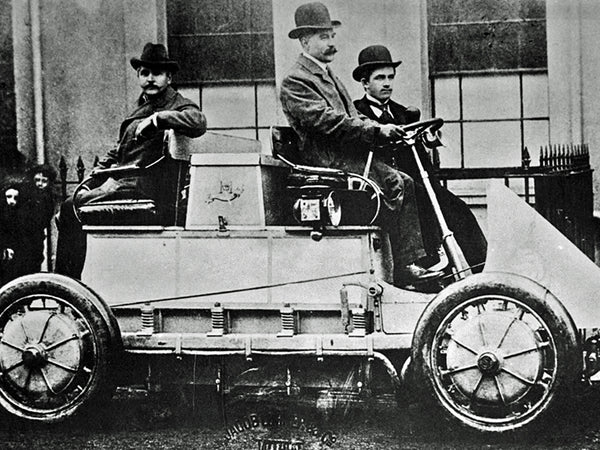 The world's first hybrid car