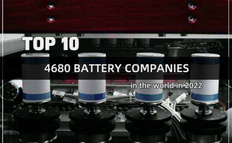 Top 10 4680 battery companies in the world