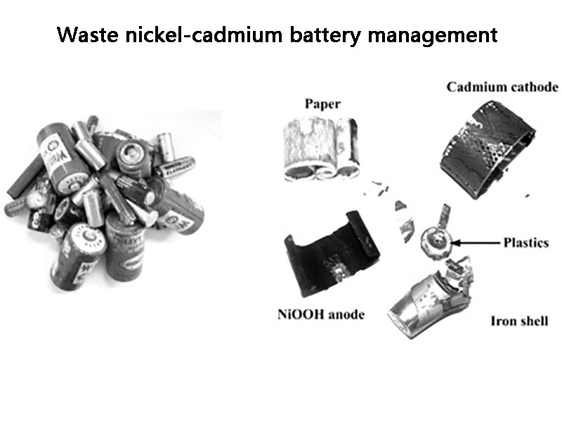 Waste nickel-cadmium battery management