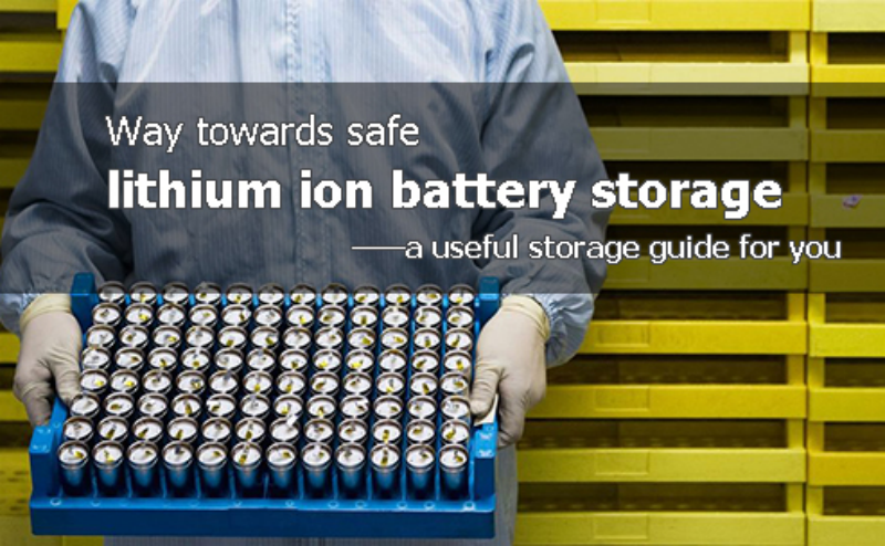 Way towards safe lithium ion battery storage