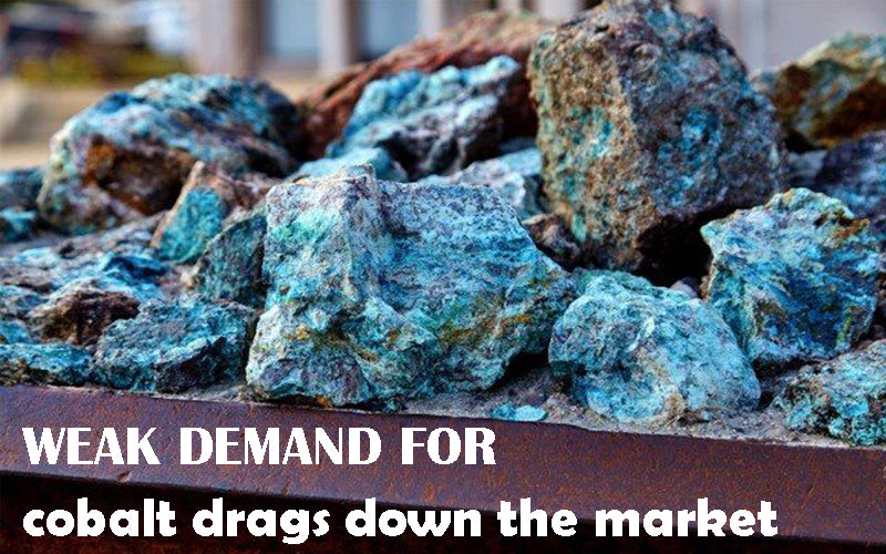 Weak demand for cobalt drags down the market
