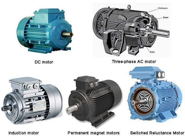 What are the classifications of electric vehicle motors?