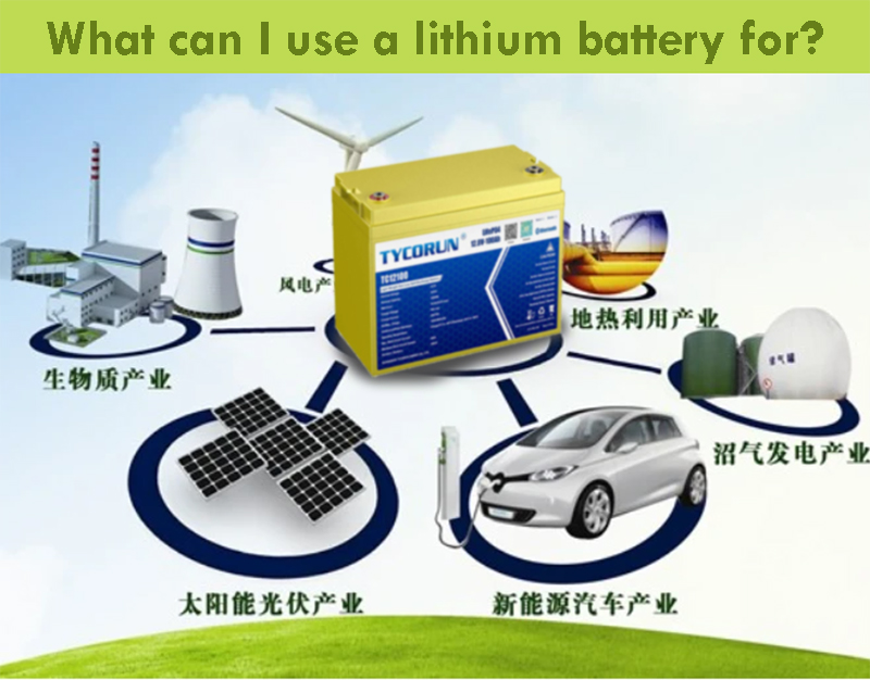 What can I use a lithium battery for