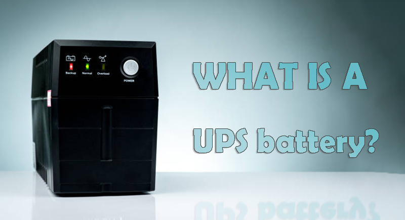 What is a UPS battery