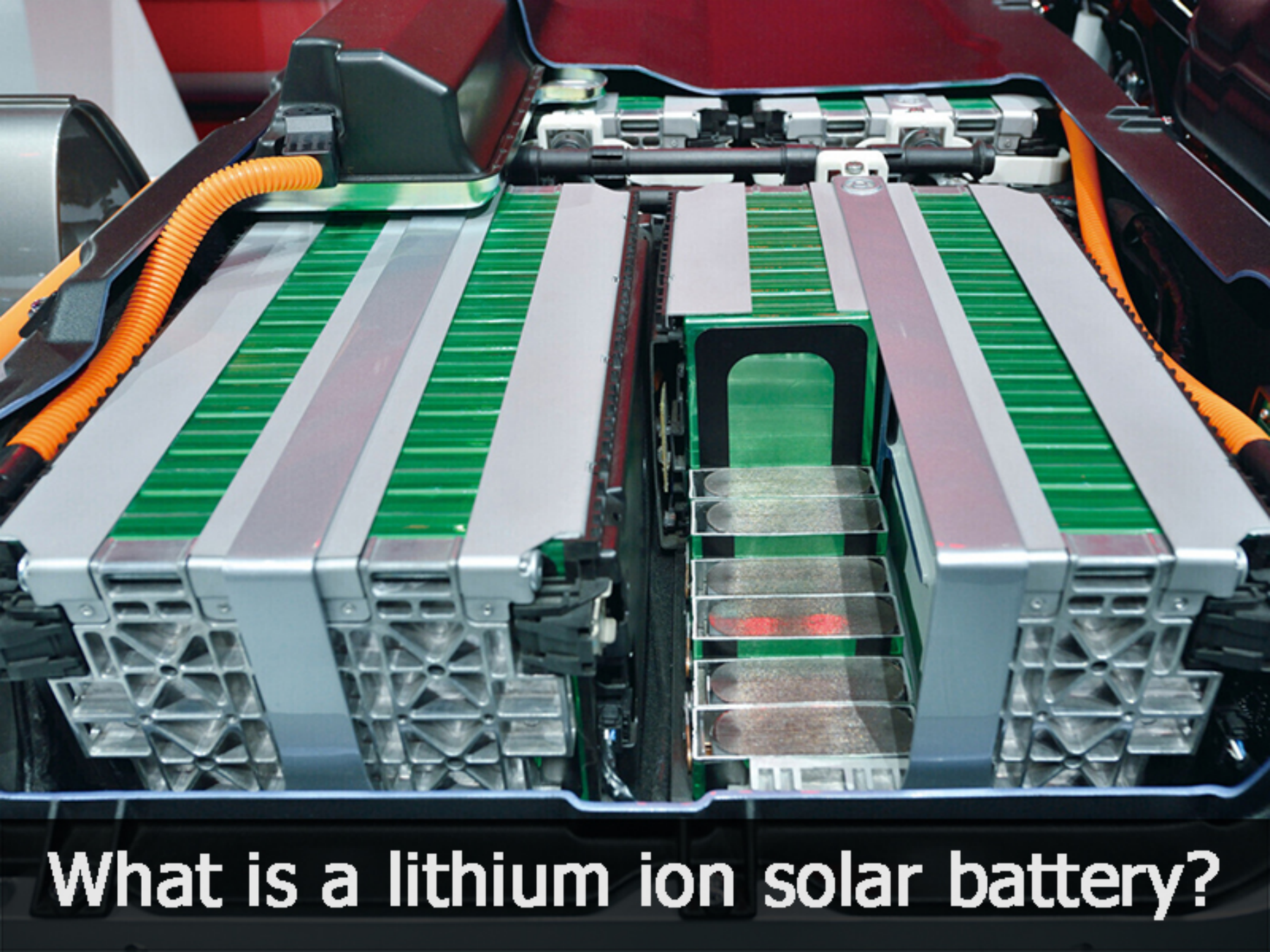 What is a lithium ion solar battery