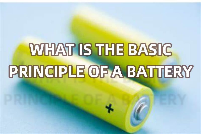 What is the basic principle of a battery