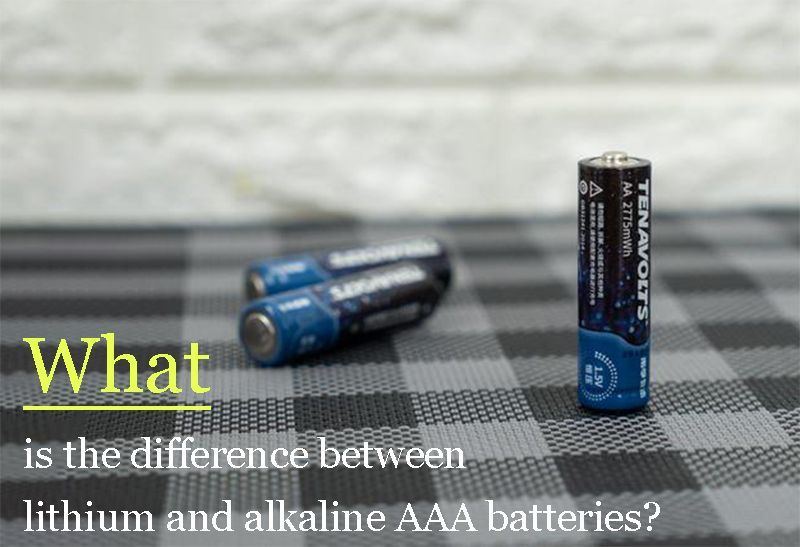 What is the difference between lithium and alkaline AAA batteries