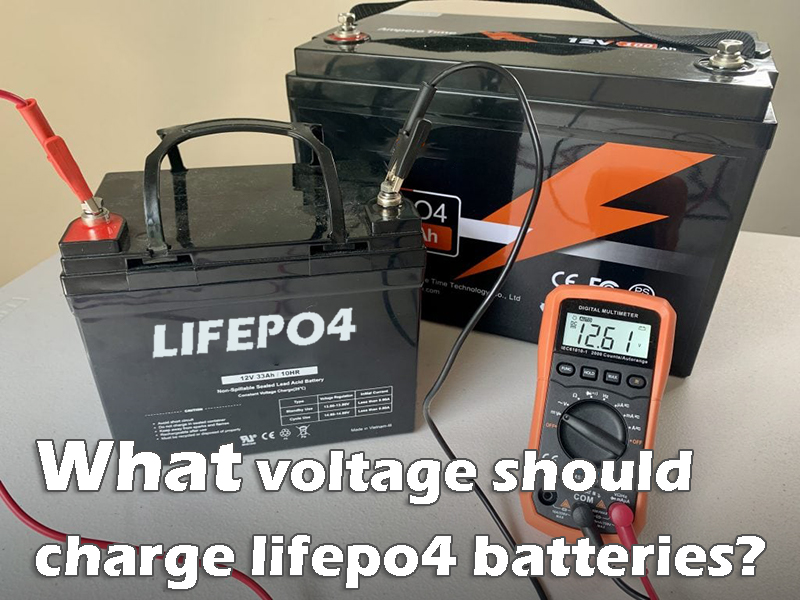 What voltage should charge lifepo4 batteries