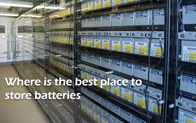 Where is the best place to store batteries