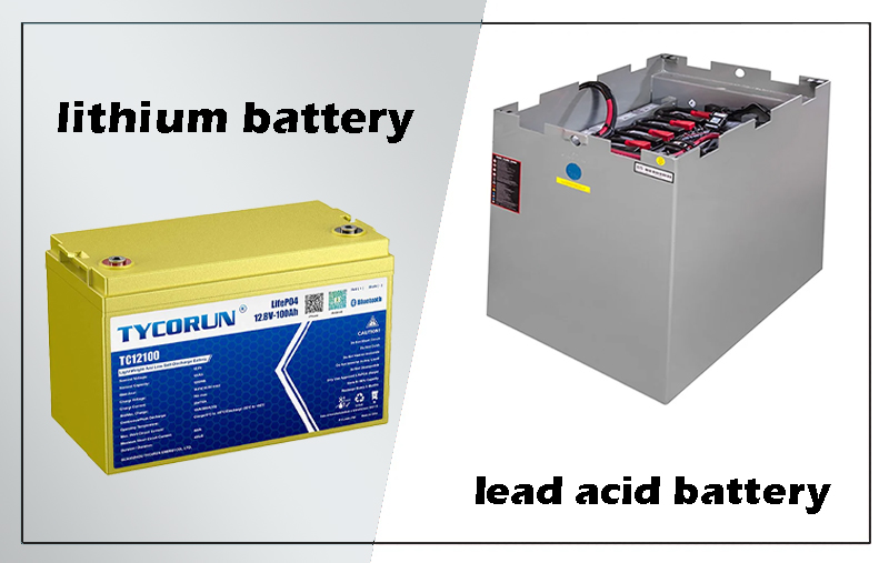 Which is better lead acid battery or lithium battery