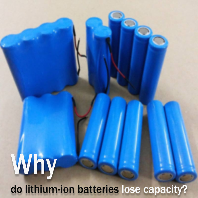 Why do lithium-ion batteries lose capacity